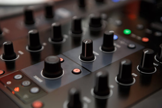 Professional hip hop scratch dj sound mixer controller