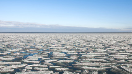 Landscape of the Frozen Baltic Sea