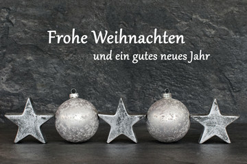 Frohe Weihnachten und ein gutes neues Jahr