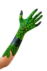 Hand - Bodypainting - Halloween - Fasching - Monster -Reptil