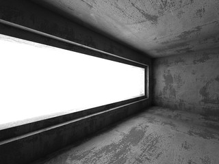 Dark concrete empty room interior background