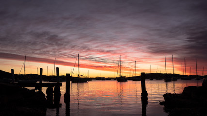 Obraz premium beautiful sky and water