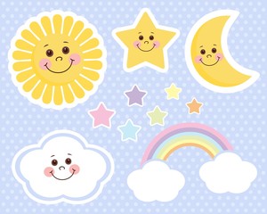 Sun and Moon Baby Set