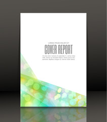 Fototapeta premium Template design for cover. Banner in A4 size. Abstract background. Vector, illustration. 