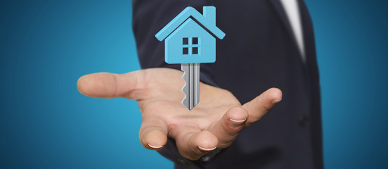 Businessman real estate