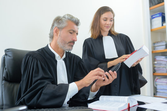 Judges in office