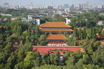 Fototapeta na wymiar Forbidden City Beijing China