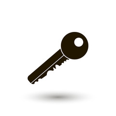 key vector icon. unlock 
