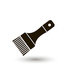 brush vector icon. workhouse equipment