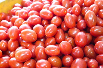 cherry tomatoes in market, malaysia