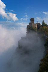 San Marino, Italy. Second tower: the Cesta or Fratta