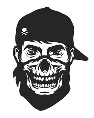 The guy in the bandana.