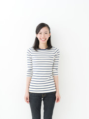 Obraz premium 若い女性