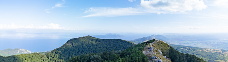 Berg, Wald und das Meer