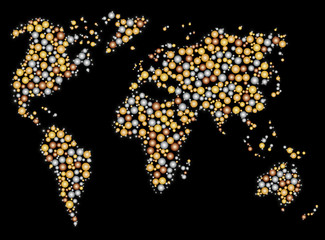 праздничная карта мира