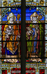 Saints Athanasius and Gregorius - Stained Glass
