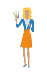 Designer Vector Illustration in Flat Design