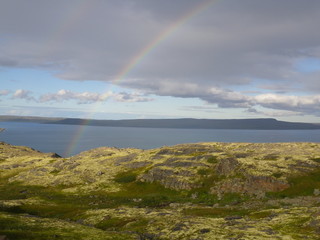 Радуга на полуострове Рыбачий