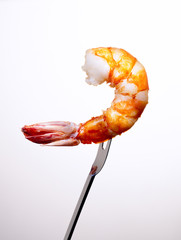 Shrimp on skewer