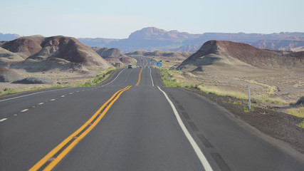Painted desert,  Arizona, USA