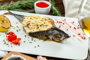 stuffed fish