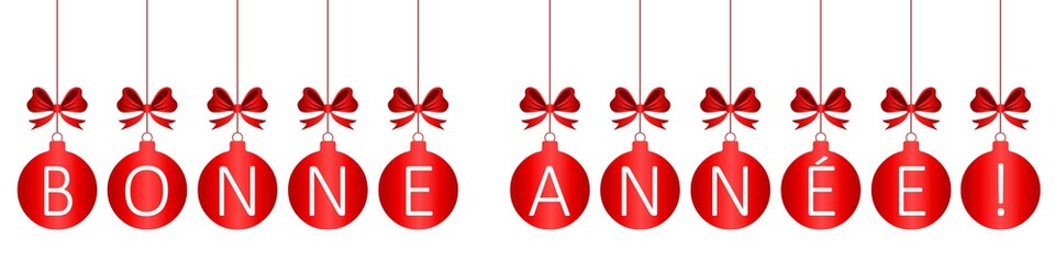 Bannière Bonne Année! (rwb) 