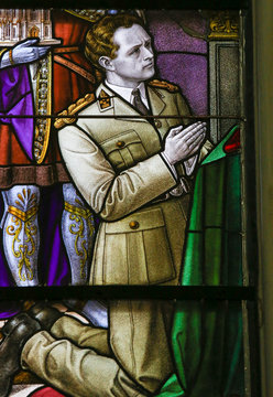 Stained Glass - King Leopold III Of Belgium