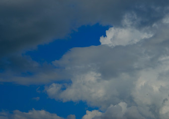 Dark storm clouds background