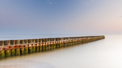 beautiful view of Polish Baltic Sea