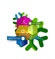 Christmas infographic business templates