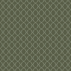 Vector seamless geometric line pattern. Abstract background