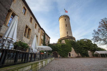 Fototapeta na wymiar sparrenburg castle bielefeld germany