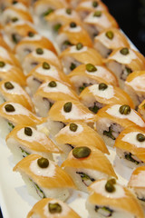 Salmon rolls 