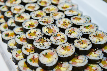 Sushi rolls 