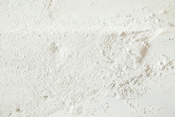 Vintage or grungy white background of natural cement or stone old texture as a retro pattern wall. It is a concept, conceptual or metaphor wall banner,grunge,aged,rush or construction