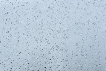 rain drops on the window
