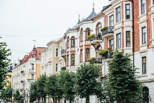 City Street. Europe, Norway, Oslo.