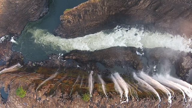 Aerial view of Victoria Falls, Africa
