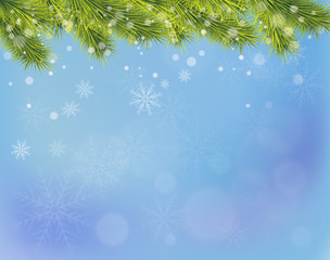 background Merry Christmas and Happy New Year