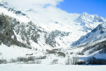 paysage de neige
