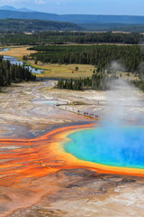 Yellowstone National Park - Grand Prismatic Spring