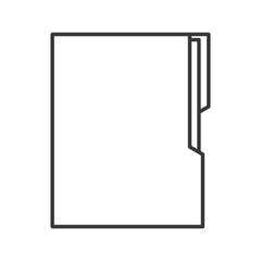 file folder document icon vector illustration design