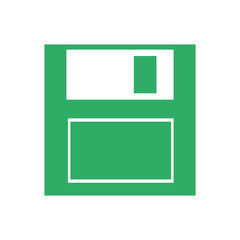 floppy disk isolated icon vector illustration design