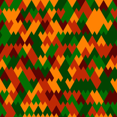 Vector modern seamless geometry pattern triangle, black and white abstract geometric background, pillow print, retro texture, fashion design