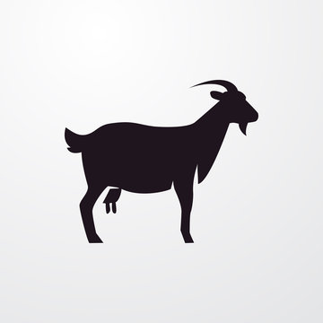 goat icon illustration
