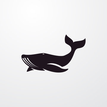 whale icon illustration