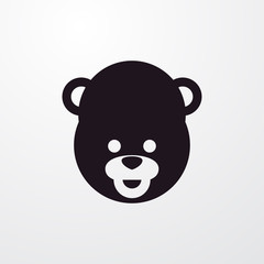 bear icon illustration