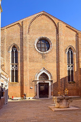 Obraz premium facade of church San Gregorio, Venice
