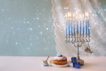 Image of jewish holiday Hanukkah