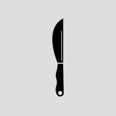 knife vector icon. eps 10